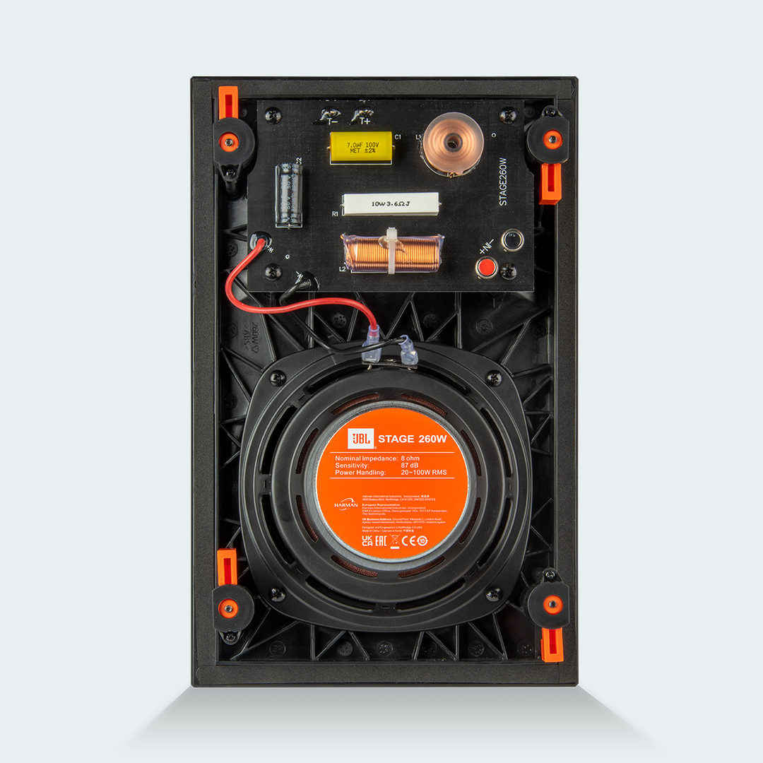 Caixa de Embutir Retangular 2 Vias JBL Stage 260W