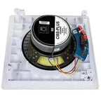 Arandela JBL CI8S Plus Caixa Acústica de Embutir Quadrada Com Cone de Kevlar 8'' - Shop Mundo Digital