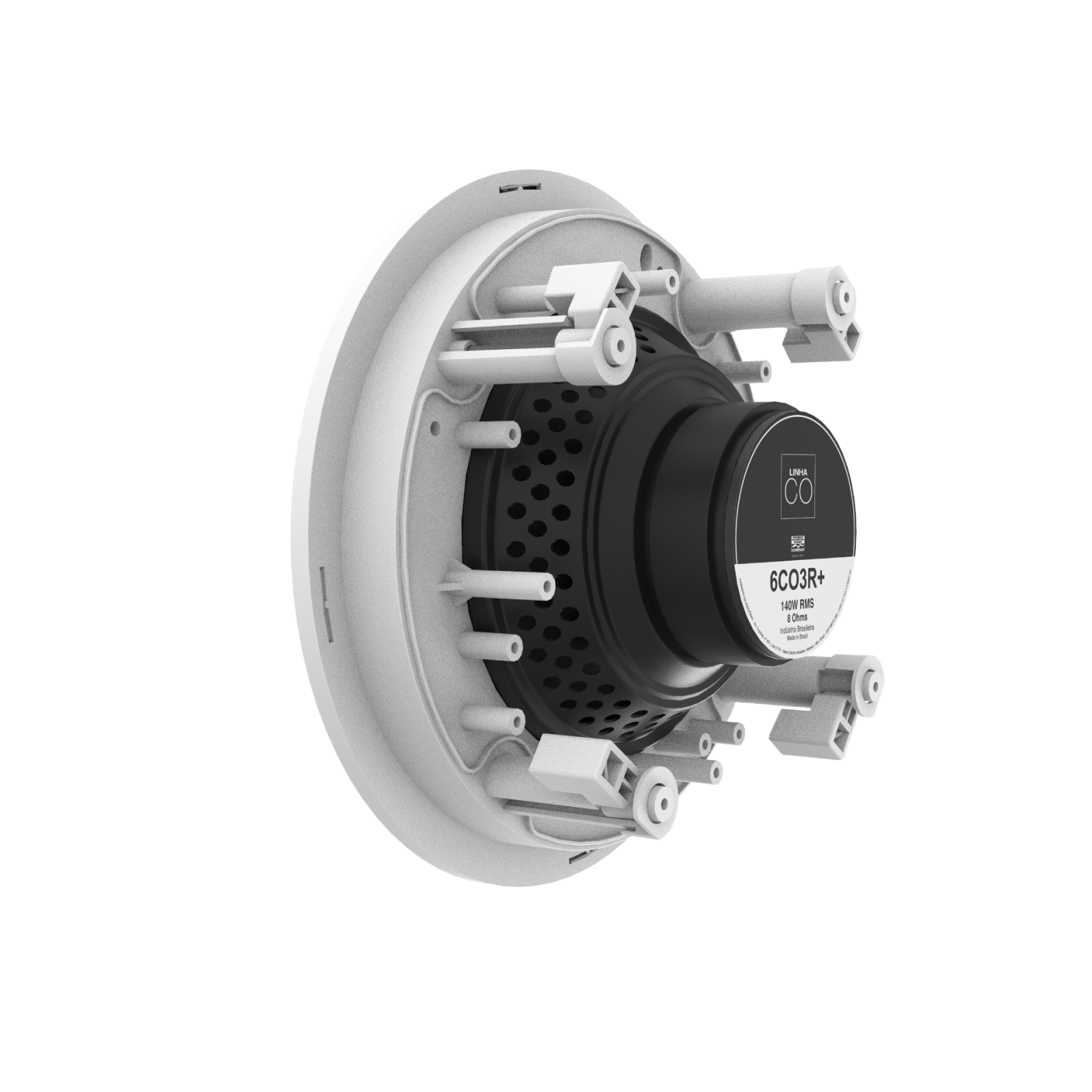 Arandela JBL Redonda 6" 8R 6CO3R+ PAR Branca