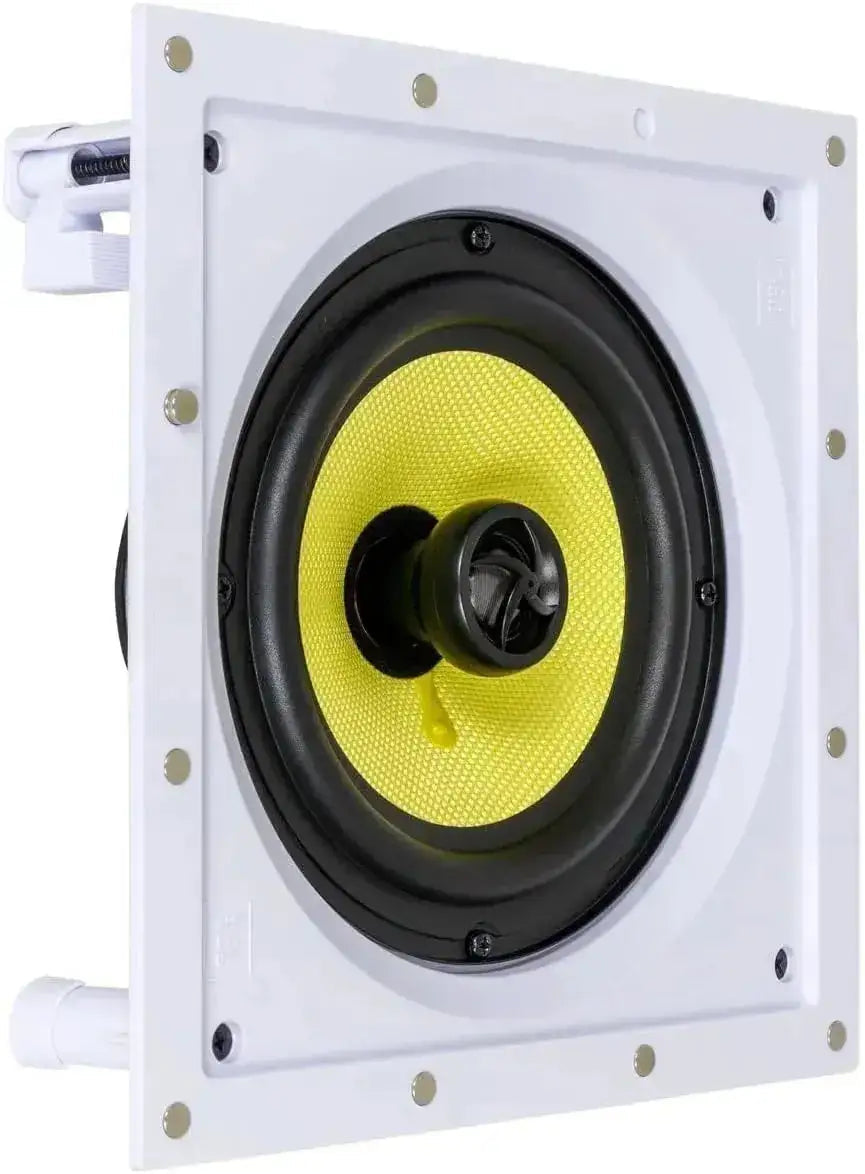 Arandela JBL CI8S Plus Caixa Acústica de Embutir Quadrada Com Cone de Kevlar 8''