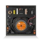 Caixa de Som JBL Stage 280CSA 8" Arandela Angulada Quadrada 120w