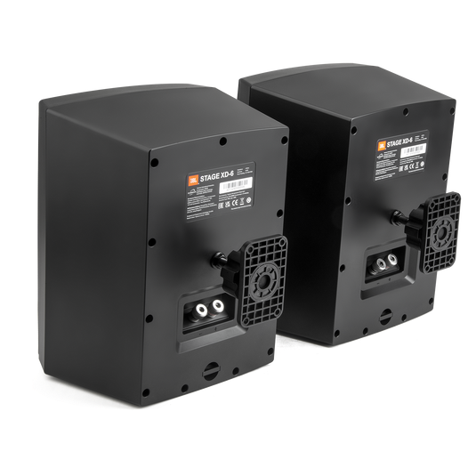 Jbl Caixa Externa Stage Xd-6 Black - Par xd6