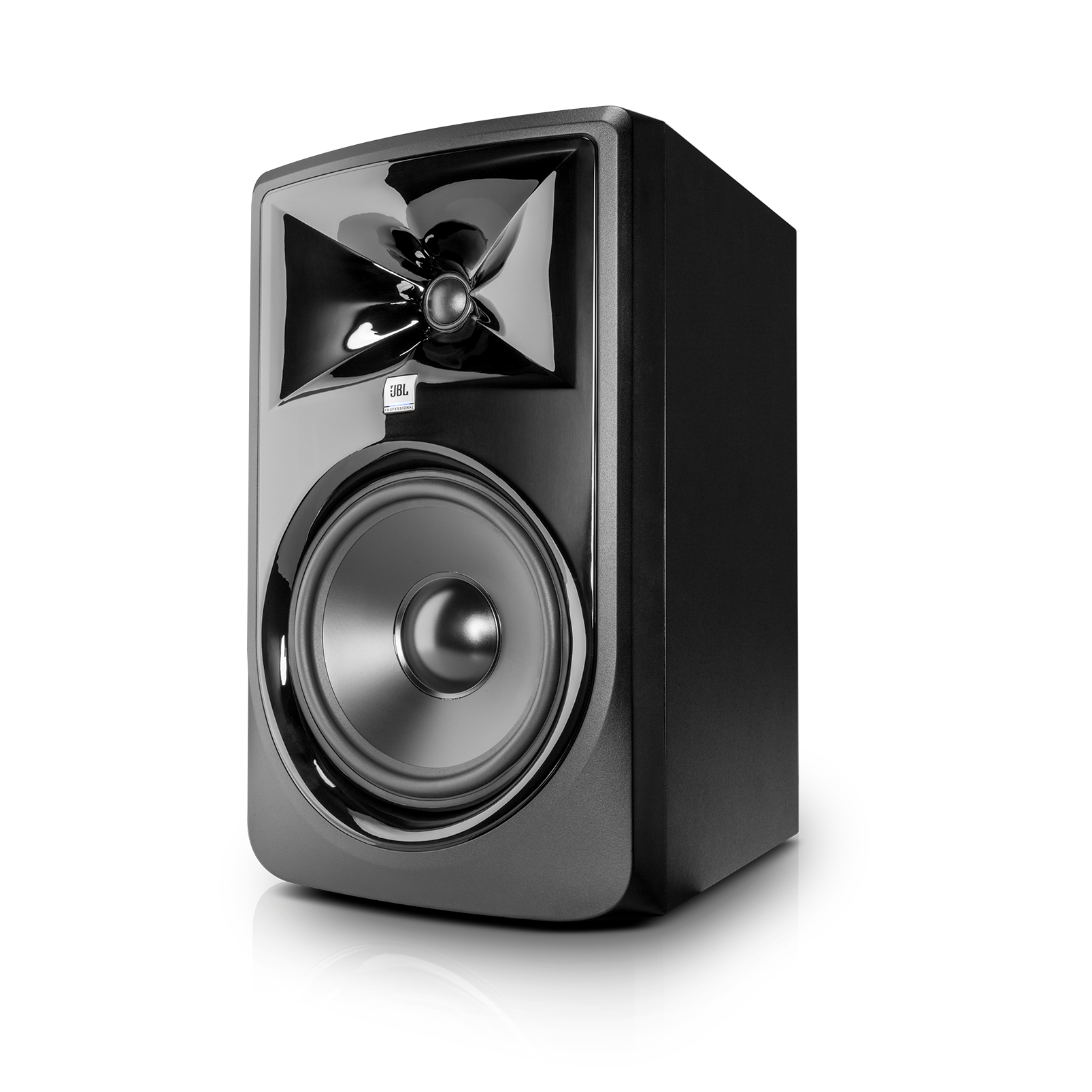 Monitor De Referencia Estúdio Ativo JBL 308P MKII Bivolt Cor Preto