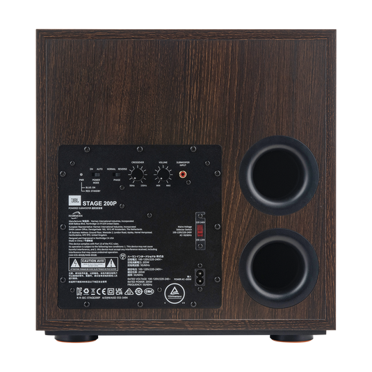 Subwoofer JBL Stage 200p Ativo, 150w Rms, Bass Reflex Bivolt