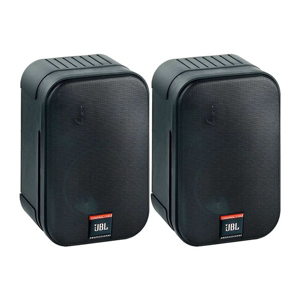 Par Monitor de Referencia JBL Control 1 Pro Passiva 150W RMS - Preto