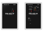Pioneer DJ DM-40D - Monitor de áudio ativo bidirecional de 21W 4" - Branco (par)