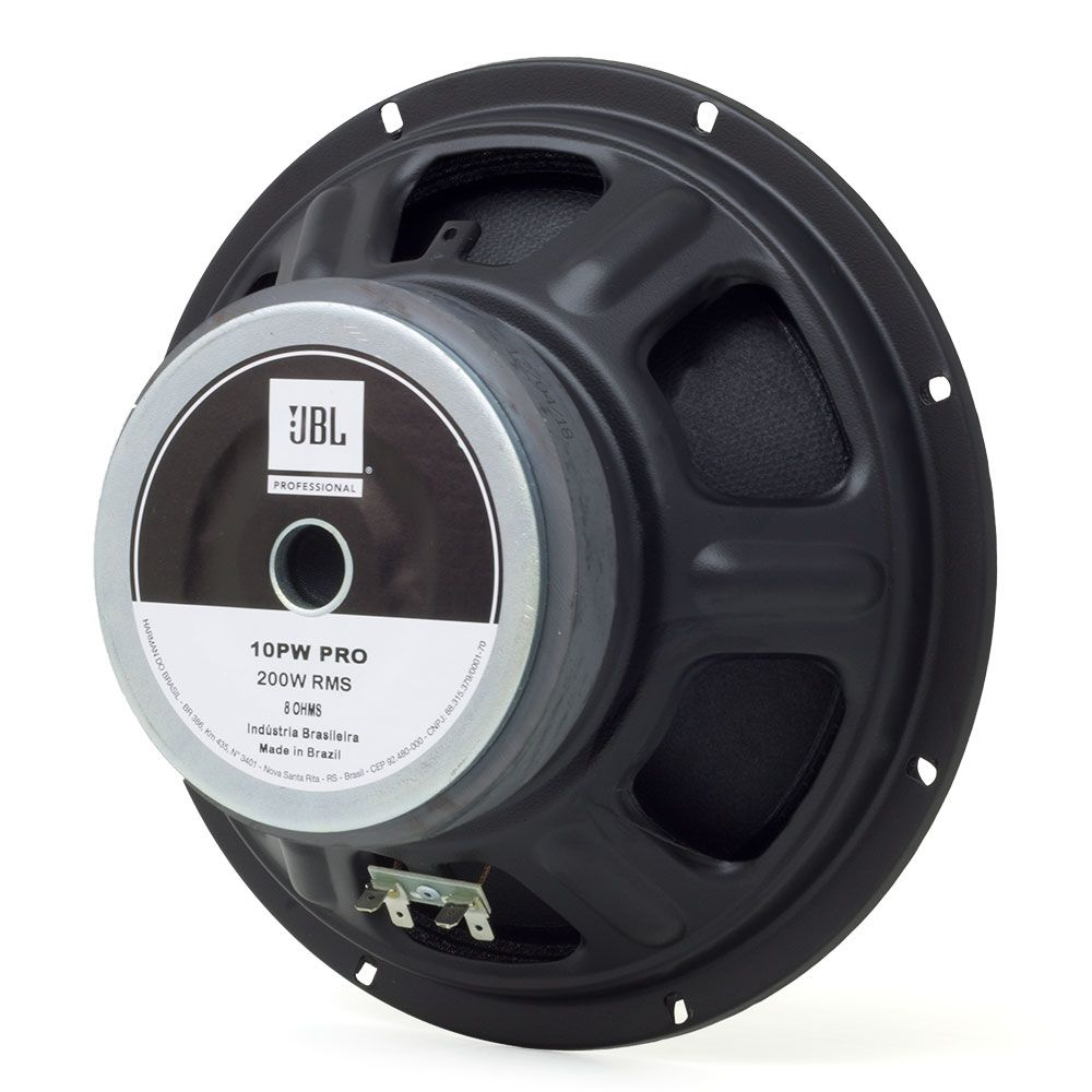 Alto Falante Woofer 10" JBL 10PW PRO 8R 200W RMS