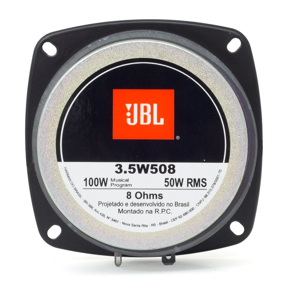 Kit 8 Unidades Alto Falante 3.5" JBL 3.5W508 50W RMS