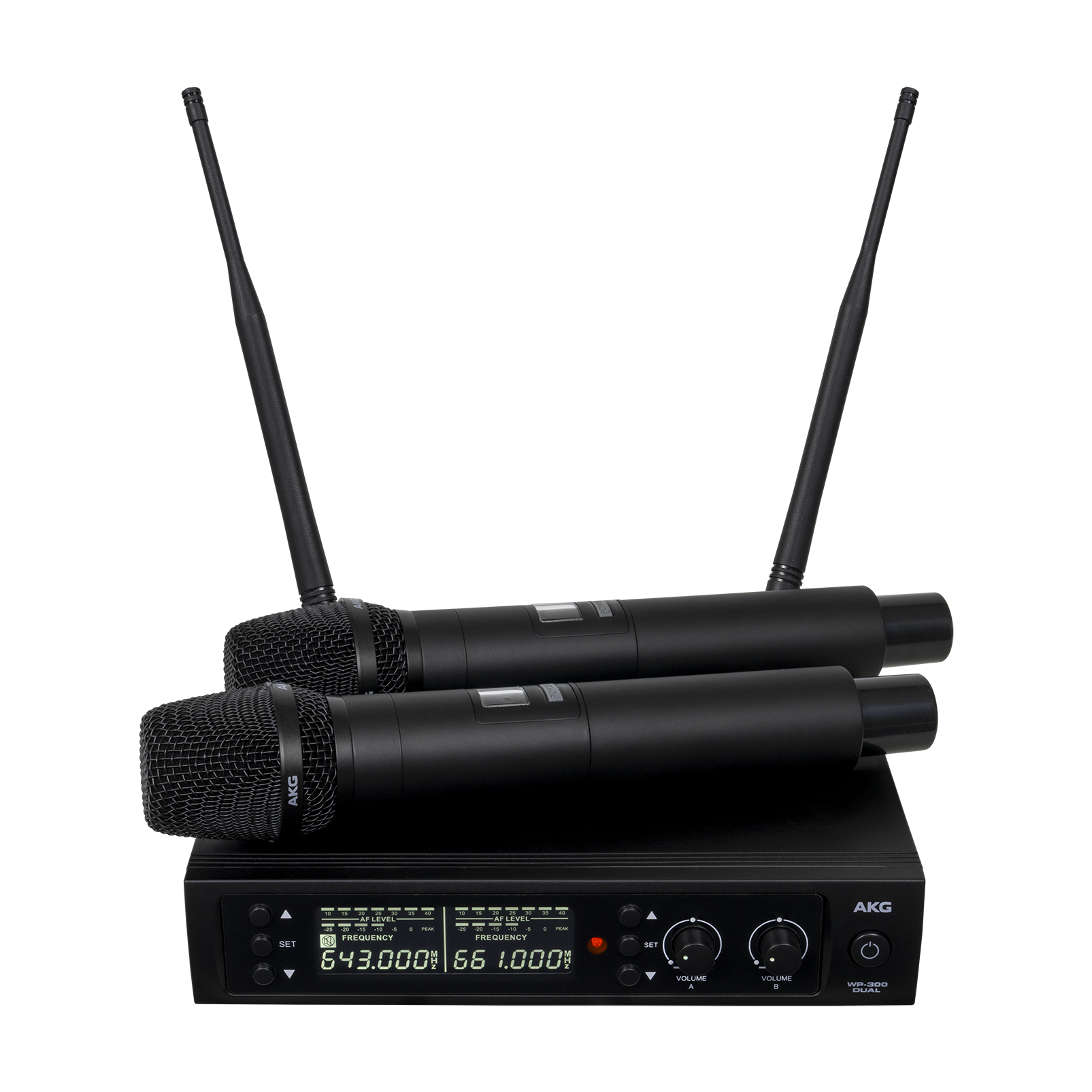 Microfone Sem Fio UHF AKG WP300 Dual