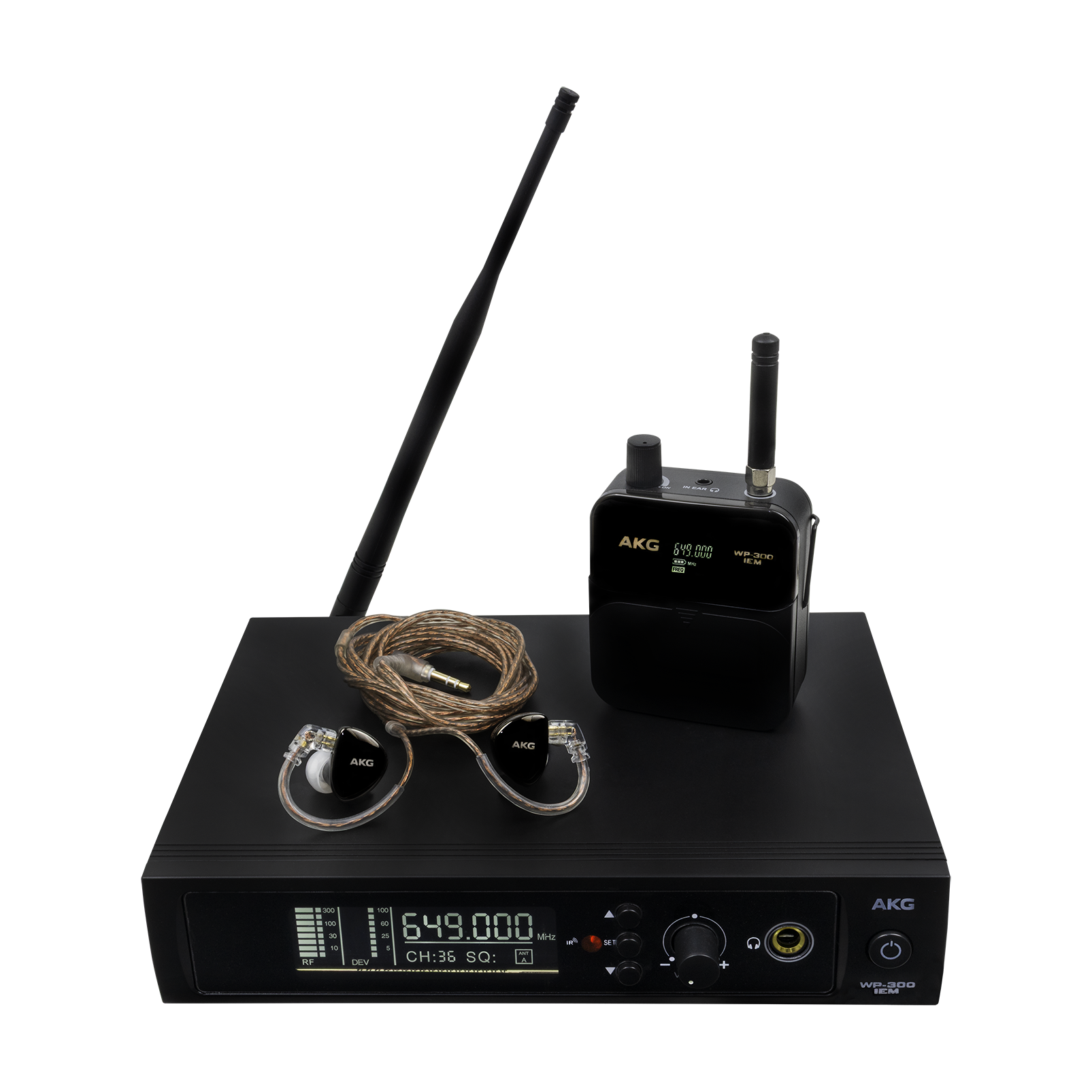 Kit Monitor Pessoal AKG WP300 IEM