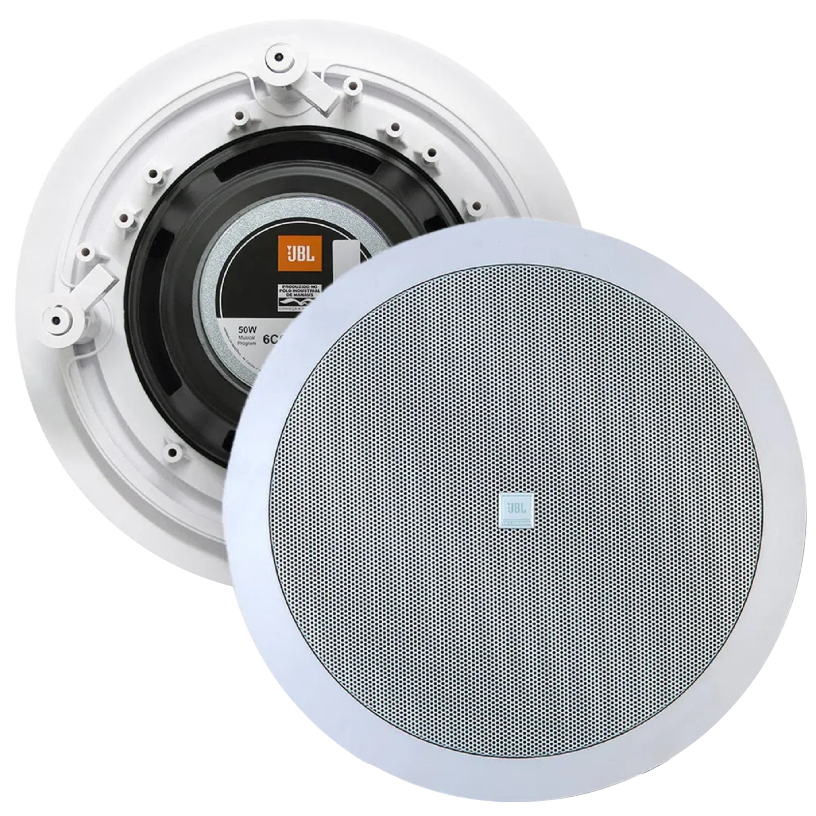 Arandela 6" JBL 6CO2R Redonda 25W RMS (Par)