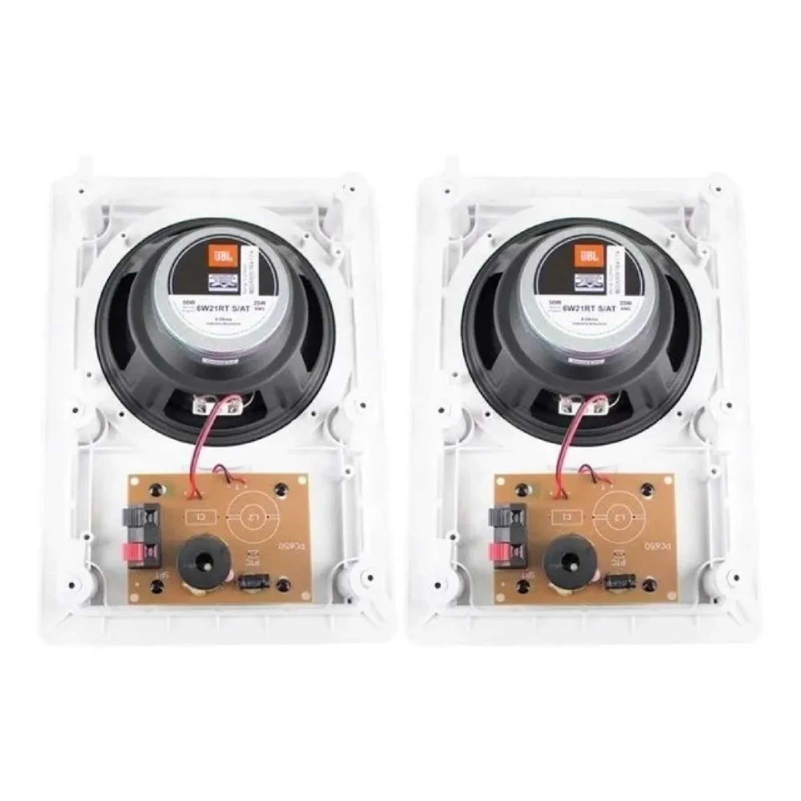 Arandela 2 Vias 6" JBL 6W21RT Retangular 25W RMS (Par)