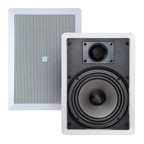 Arandela 2 Vias 6" JBL 6W21RT Retangular 25W RMS (Par)