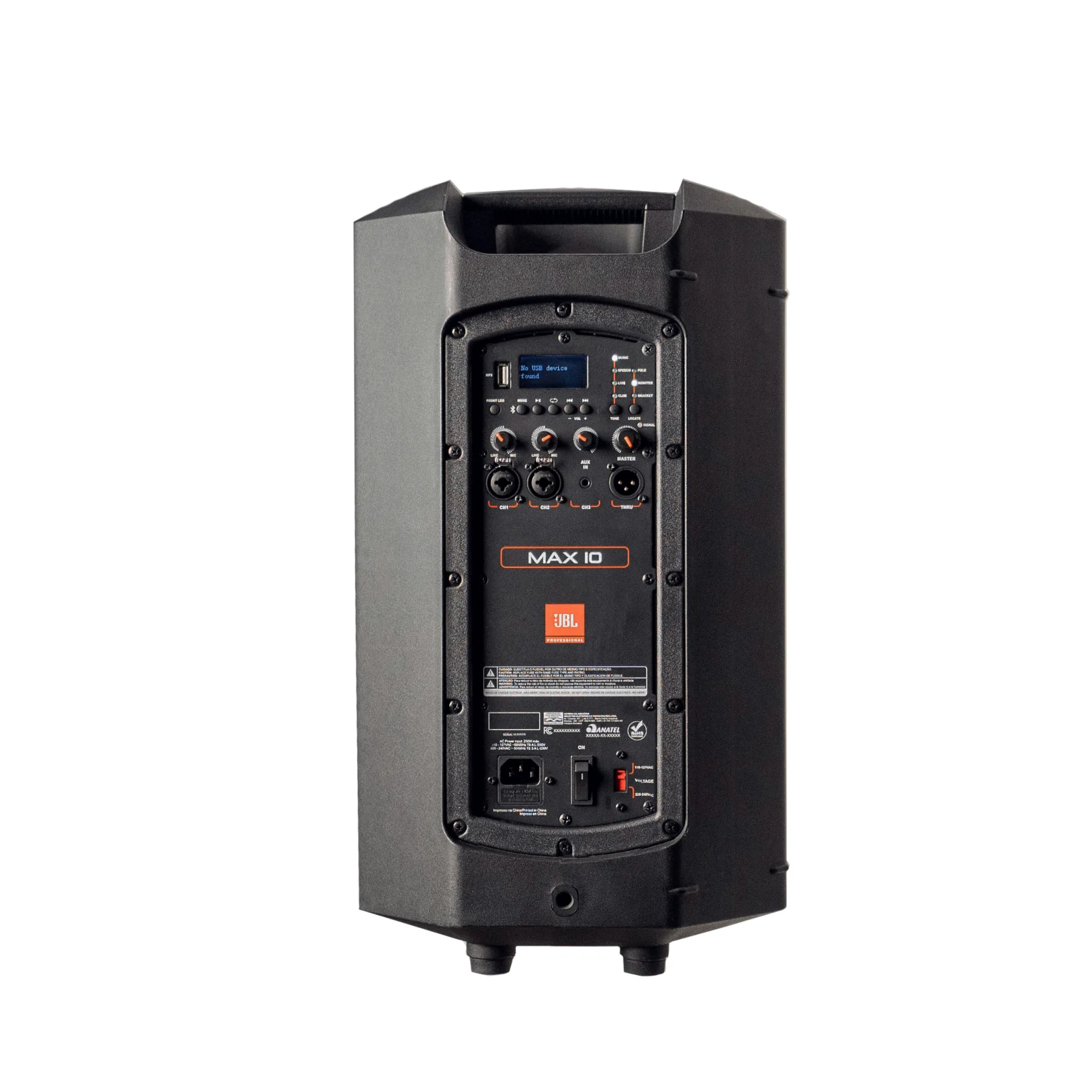 Caixa Ativa 10" JBL MAX 10 250W RMS