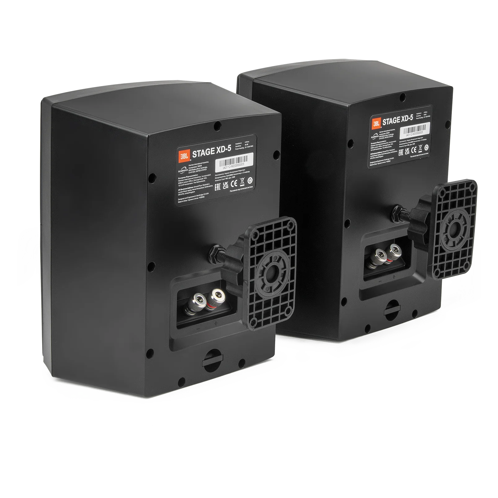 Caixa Ambiente Passiva 5" JBL Stage XD5 Preto (Par)