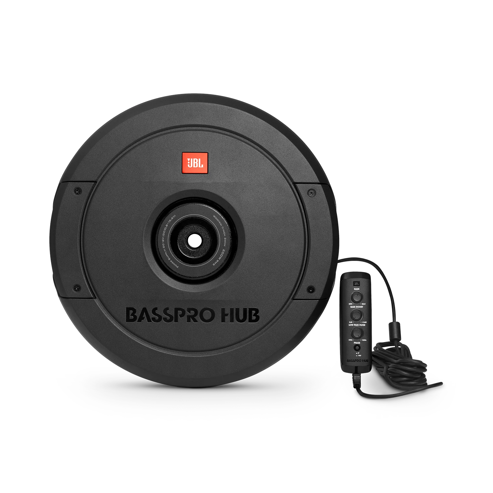 Subwoofer Amplificado 11" JBL BassPro Hub 200W RMS