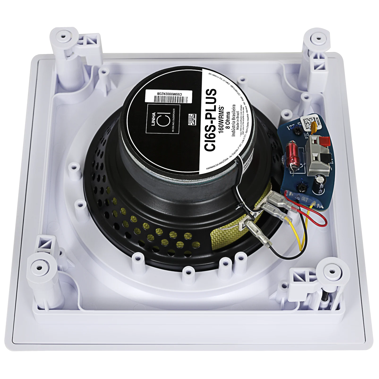 Arandela 6,5" JBL CI6S Plus Quadrada 160W RMS