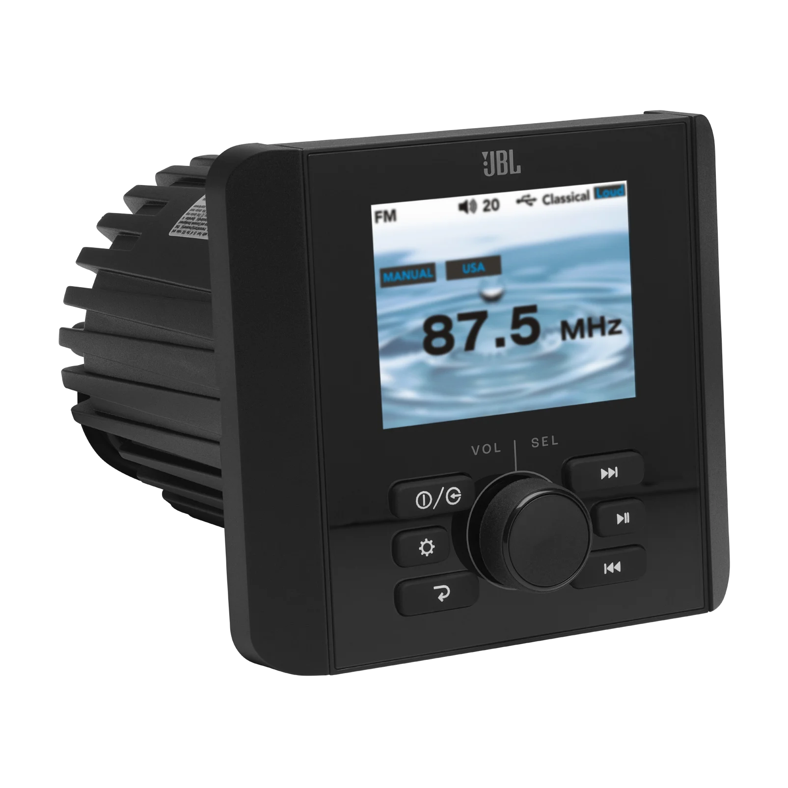 Radio Marítimo 2,8” JBL Marine JAM5000N Bluetooth