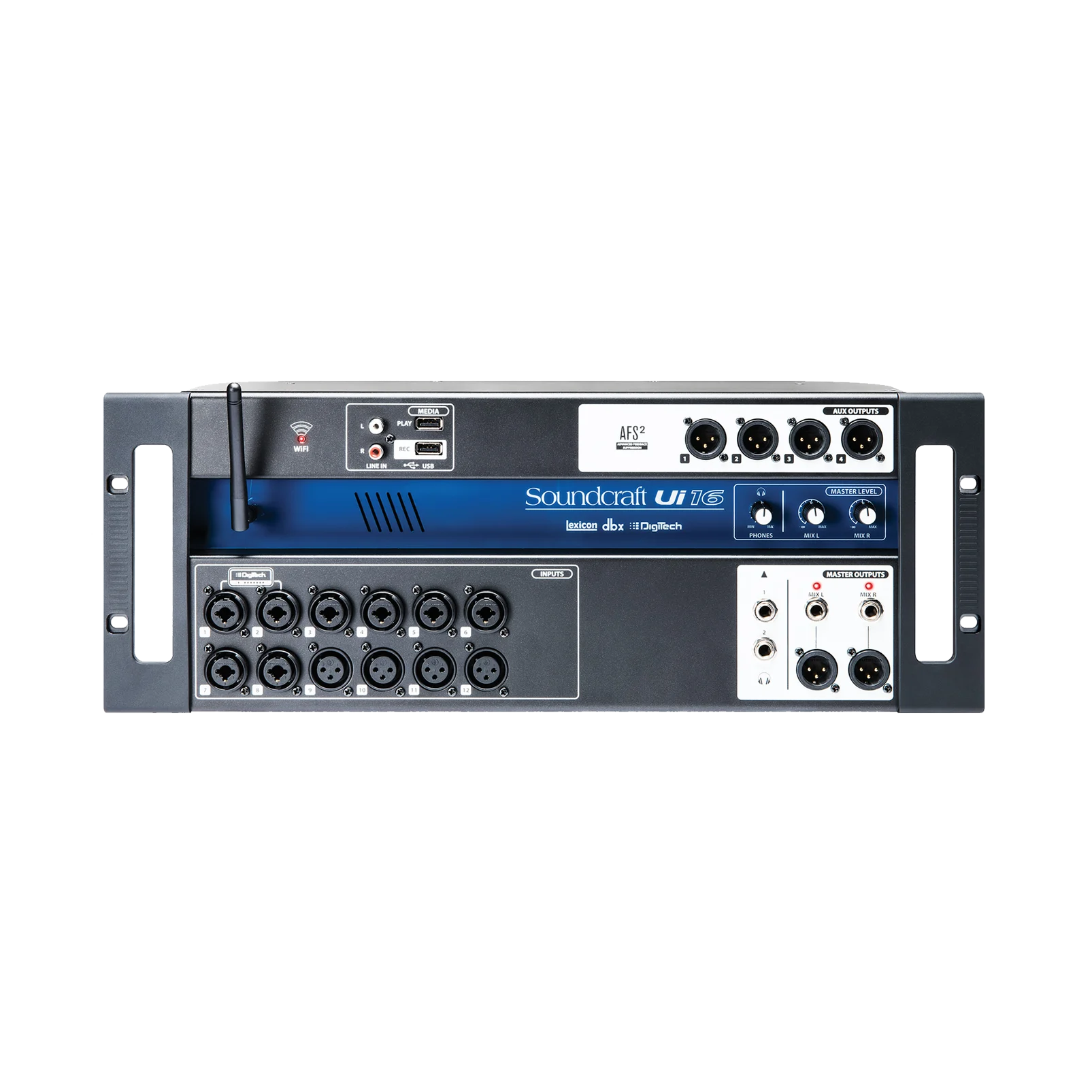 Mesa de Som Digital 16 Canais Souncraft Ui-16